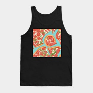 Pizza Pattern Tank Top